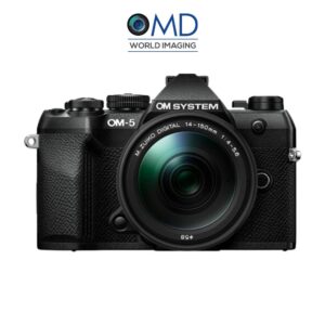 OM System OM-5 Mark II Camera (Black) with 14-150mm F4-5.6 II Lens Kit