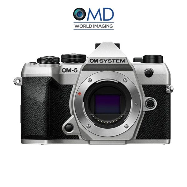 OM System OM-5 Mark II Camera Body (Sliver)
