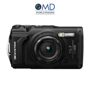 OM System Tough TG-7 Digital Camera (Black)
