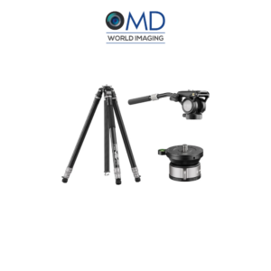 YC ONION (TPC177SV60S) TAKO T23 Carbon Fiber Tripod with LB-52 Leveling Base FH-60 Fluid Head