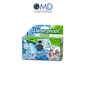 FUJIFILM QUICKSNAP 35mm ISO800 DISPOSABLE WATERPROOF CAMERA (27 EXPOSURES)