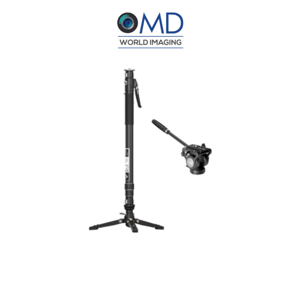 omd-world-imaging-kodak-YC ONION-mqp-16260s YC ONION PINETA PRO (MQP-16260S) Carbon Fiber Monopod with FH-60S