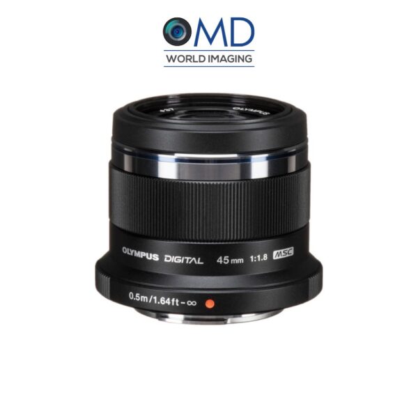 OM System M.ZUIKO 45mm F1.8 ( BLACK / SILVER )
