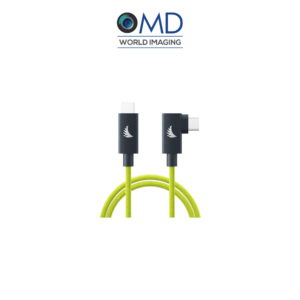 ANGELBIRD USB-C 4.0 Solid Flex™ Cable Right-Angle Lime 1m / 2m