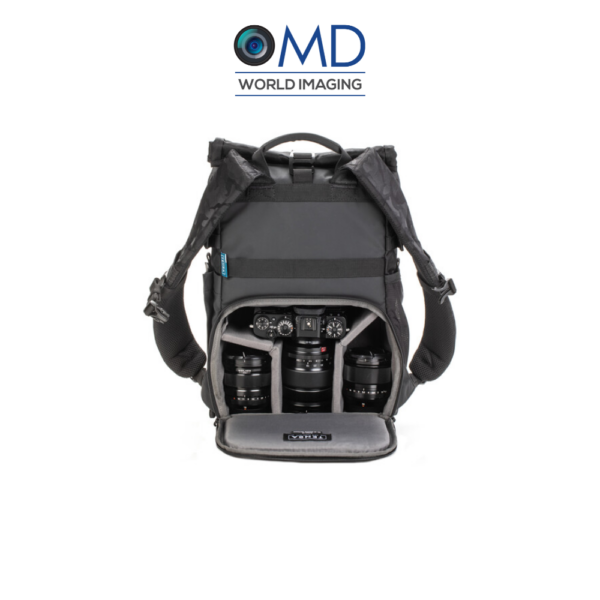 omd-world-imaging-tenba-Fulton All Weather 10L Backpack (Black Camo) 2 TENBA Fulton All Weather 10L Backpack (Black Camo)